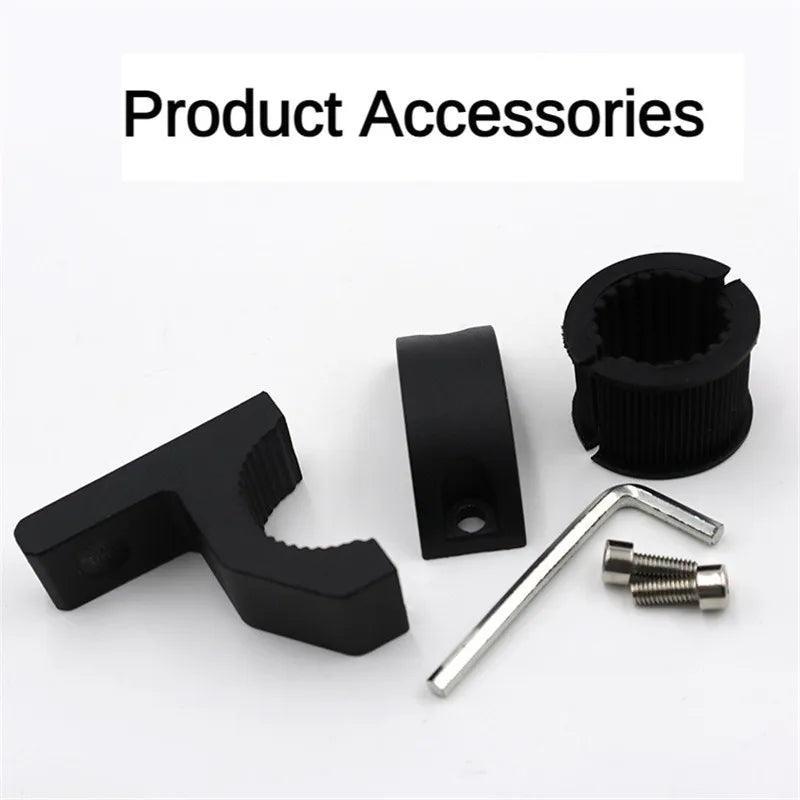 2/1pc Universal Motorcycle LED Headlight Fog Light Clamps Holder Tube - VirtuousWares:Global
