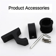 2/1pc Universal Motorcycle LED Headlight Fog Light Clamps Holder Tube - VirtuousWares:Global