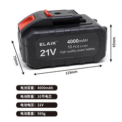 21V Cordless Impact Drill Battery Power Battery,Replace 48VF 36VF 88VF - VirtuousWares:Global