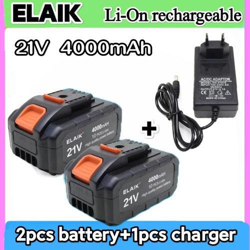 21V Cordless Impact Drill Battery Power Battery,Replace 48VF 36VF 88VF - VirtuousWares:Global