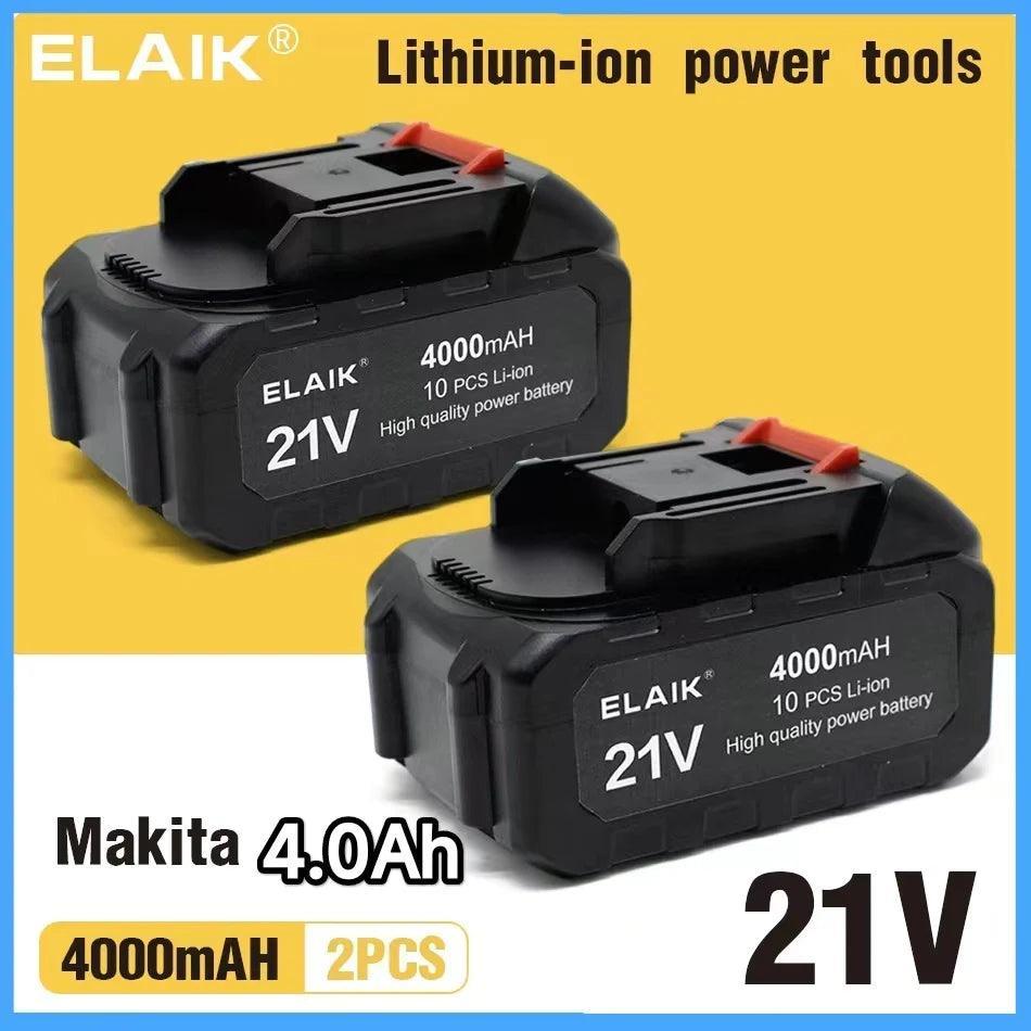 21V Rechargeable Battery 4000mAh Lithium Ion Battery For Makita - VirtuousWares:Global