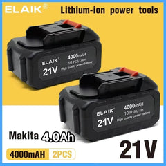 21V Rechargeable Battery 4000mAh Lithium Ion Battery For Makita - VirtuousWares:Global
