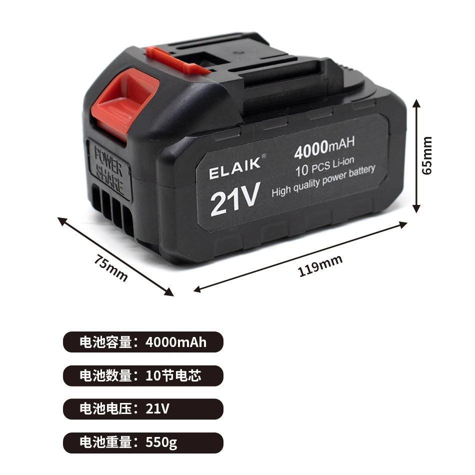 21V Rechargeable Battery 4000mAh Lithium Ion Battery For Makita - VirtuousWares:Global