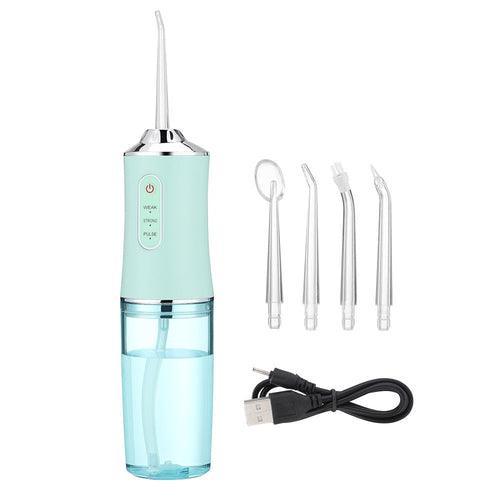 220ML Oral Irrigator USB Rechargeable 3 Modes Portable Dental Water - VirtuousWares:Global