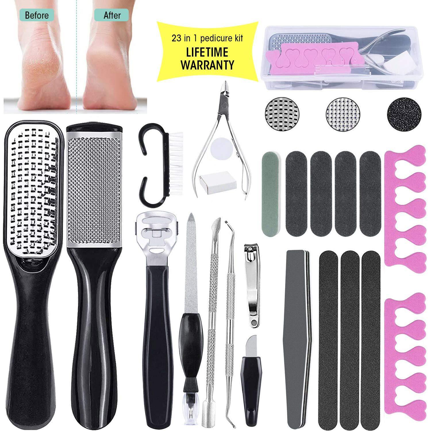 23 in 1 Pedicure Kit Professional Tools Pedicure Set - VirtuousWares:Global