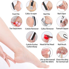 23 in 1 Pedicure Kit Professional Tools Pedicure Set - VirtuousWares:Global