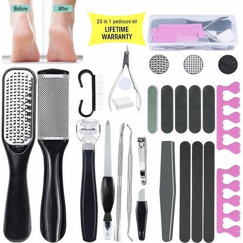 23 in 1 Pedicure Kit Professional Tools Pedicure Set - VirtuousWares:Global