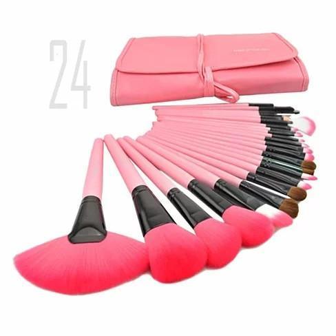 24 Piece High Quality Makeup Brush Set - VirtuousWares:Global