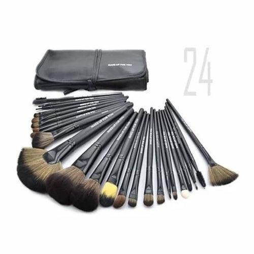 24 Piece High Quality Makeup Brush Set - VirtuousWares:Global