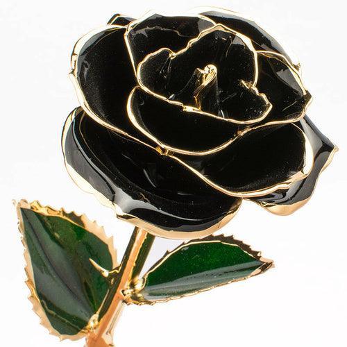 24K Gold-plated Rose Flower With A Gift Box Valentine's Day Gift - VirtuousWares:Global