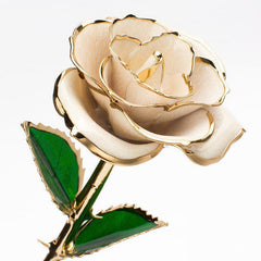 24K Gold-plated Rose Flower With A Gift Box Valentine's Day Gift - VirtuousWares:Global