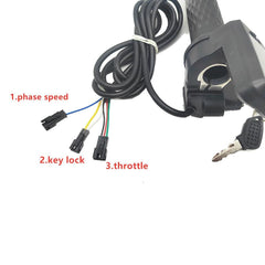 24V 36V 48V 60V 72V Electric Bike Scooter Throttle LCD Display Show - VirtuousWares:Global