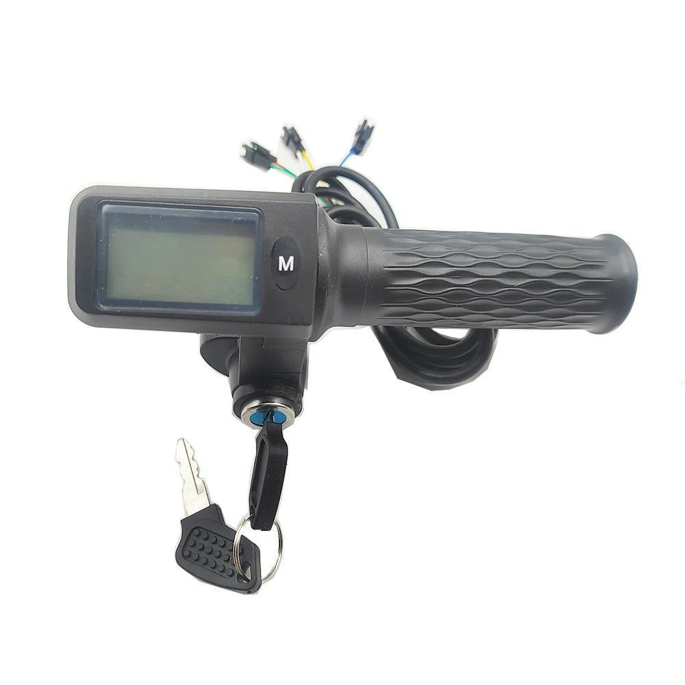 24V 36V 48V 60V 72V Electric Bike Scooter Throttle LCD Display Show - VirtuousWares:Global