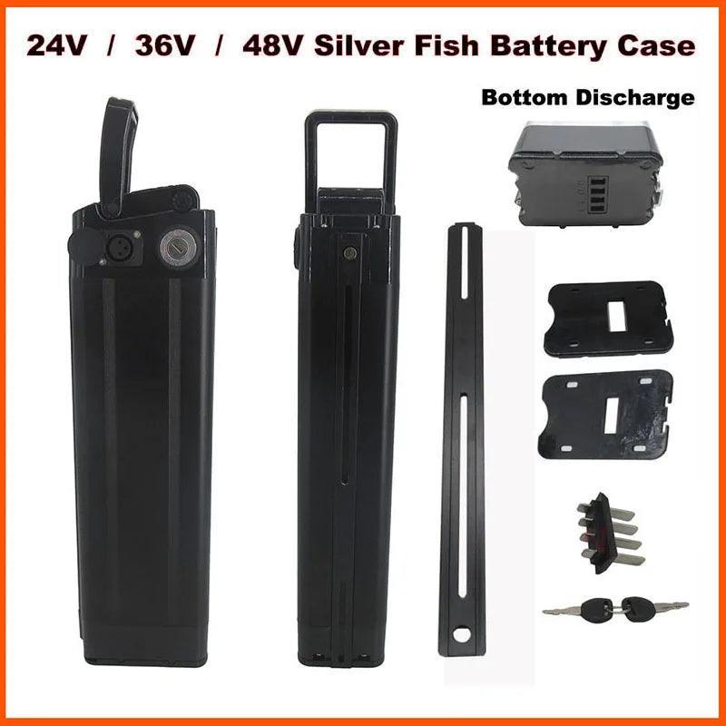 24V 36V 48V Electric E Bike Bicycle 7S 10S 13S 18650 Battery Box Case - VirtuousWares:Global