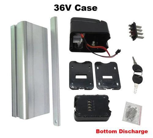 24V 36V 48V Electric E Bike Bicycle 7S 10S 13S 18650 Battery Box Case - VirtuousWares:Global