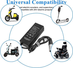 24V 3A 5A Battery Charger for Go-Go Elite Traveller SC40E/SC44E, - VirtuousWares:Global