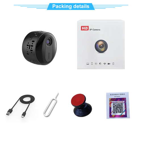 2MP 1080P Mini Wifi Camera Home Security Camcorder - VirtuousWares:Global