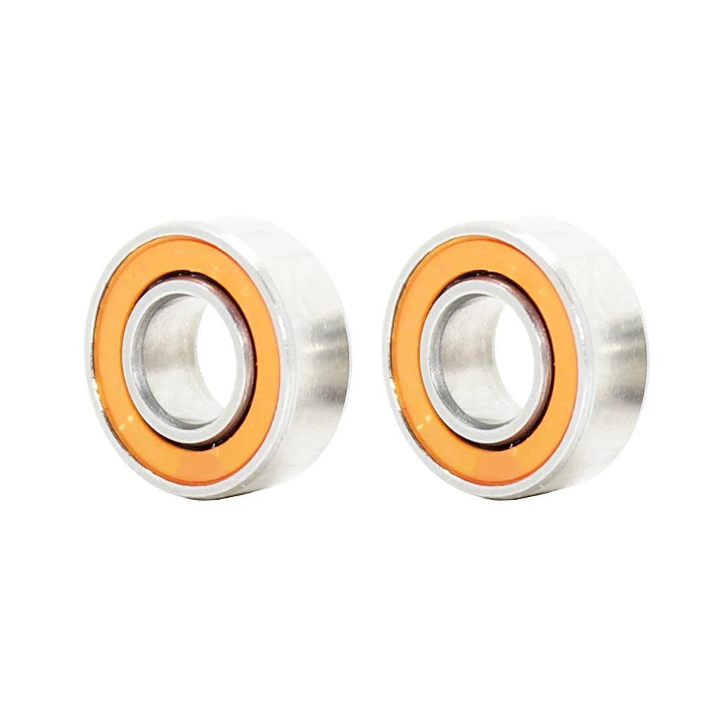2PC SMR85 2OS Bearing 5x8x2.5 mm CB ABEC7 Stainless Steel Hybrid - VirtuousWares:Global