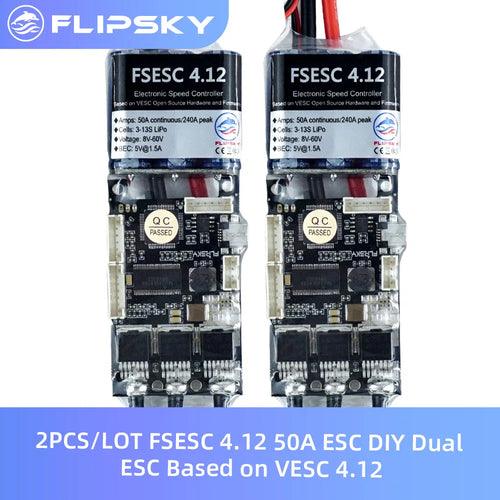 2PCS/LOT FSESC 4.12 50A ESC DIY Dual ESC Based on VESC 4.12 Electric - VirtuousWares:Global