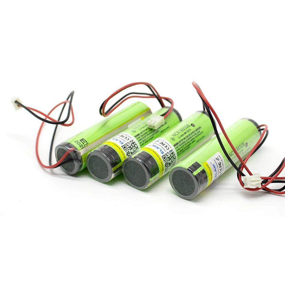 3.7V 18650 NCR18650B 3400mAh Rechargeable Li-lon battery with PCB +2P - VirtuousWares:Global