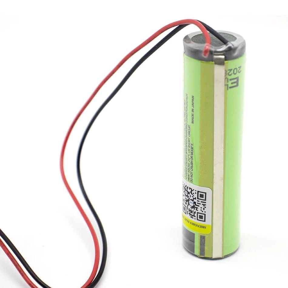 3.7V 18650 NCR18650B 3400mAh Rechargeable Li-lon battery with PCB +2P - VirtuousWares:Global