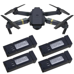 3.7V 600mAh 850mAh 1200mAh 1800mAh Lithium Battery E58 S168 JY019 JD19 Quadcopter Spare Parts - VirtuousWares:Global