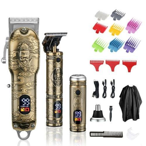 3 in 1 Professional Hair Clipper Trimmer for Men Hair Cut USB - VirtuousWares:Global