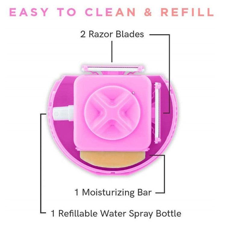 3 in 1 Sphynx Mini Travel Safety Razor Hair Shaving Box - VirtuousWares:Global