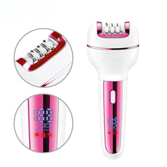 3 in1 Epilator Women Electric Shaver For Face & Body Rechargeable Lady - VirtuousWares:Global