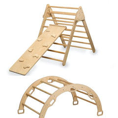 3 Pieces Climbing Set / Triangle - Arch - Ramp - VirtuousWares:Global