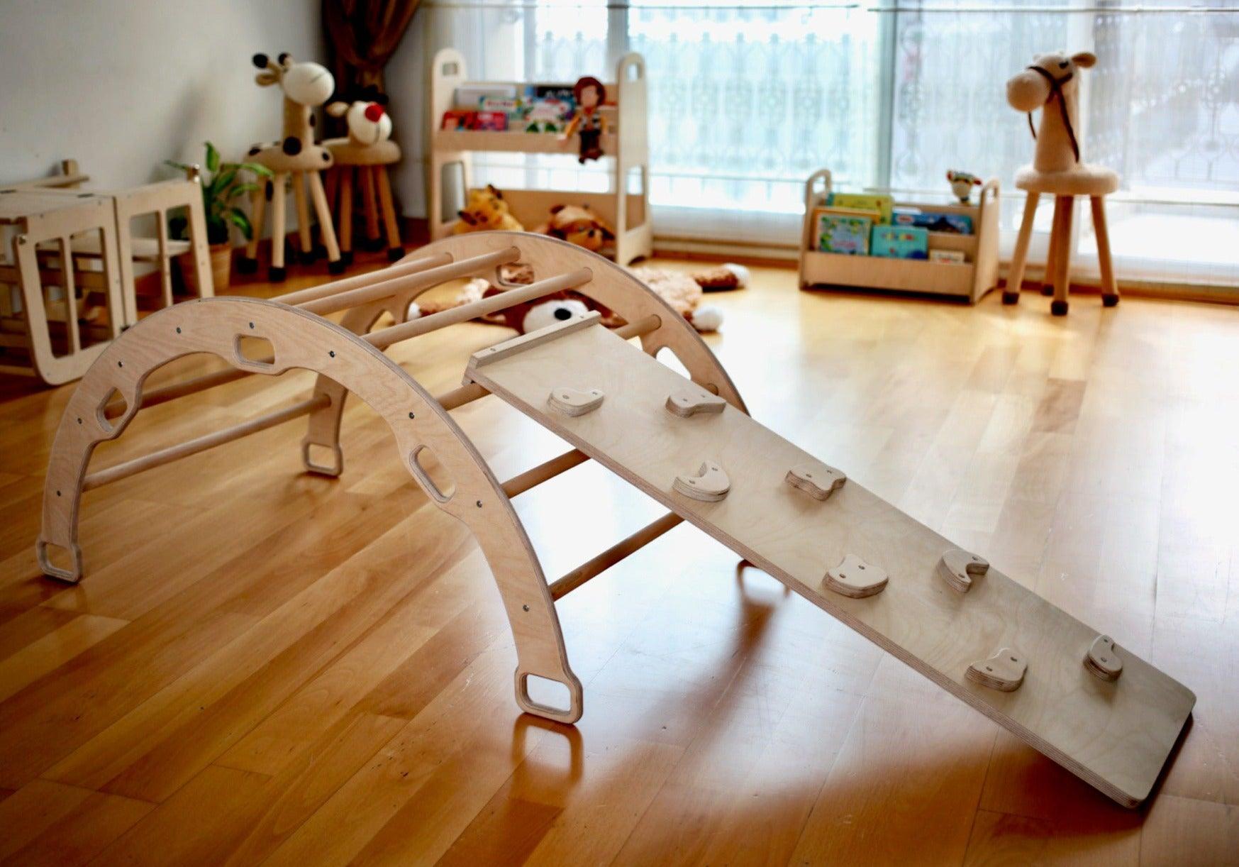 3 Pieces Climbing Set / Triangle - Arch - Ramp - VirtuousWares:Global