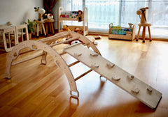 3 Pieces Climbing Set / Triangle - Arch - Ramp - VirtuousWares:Global