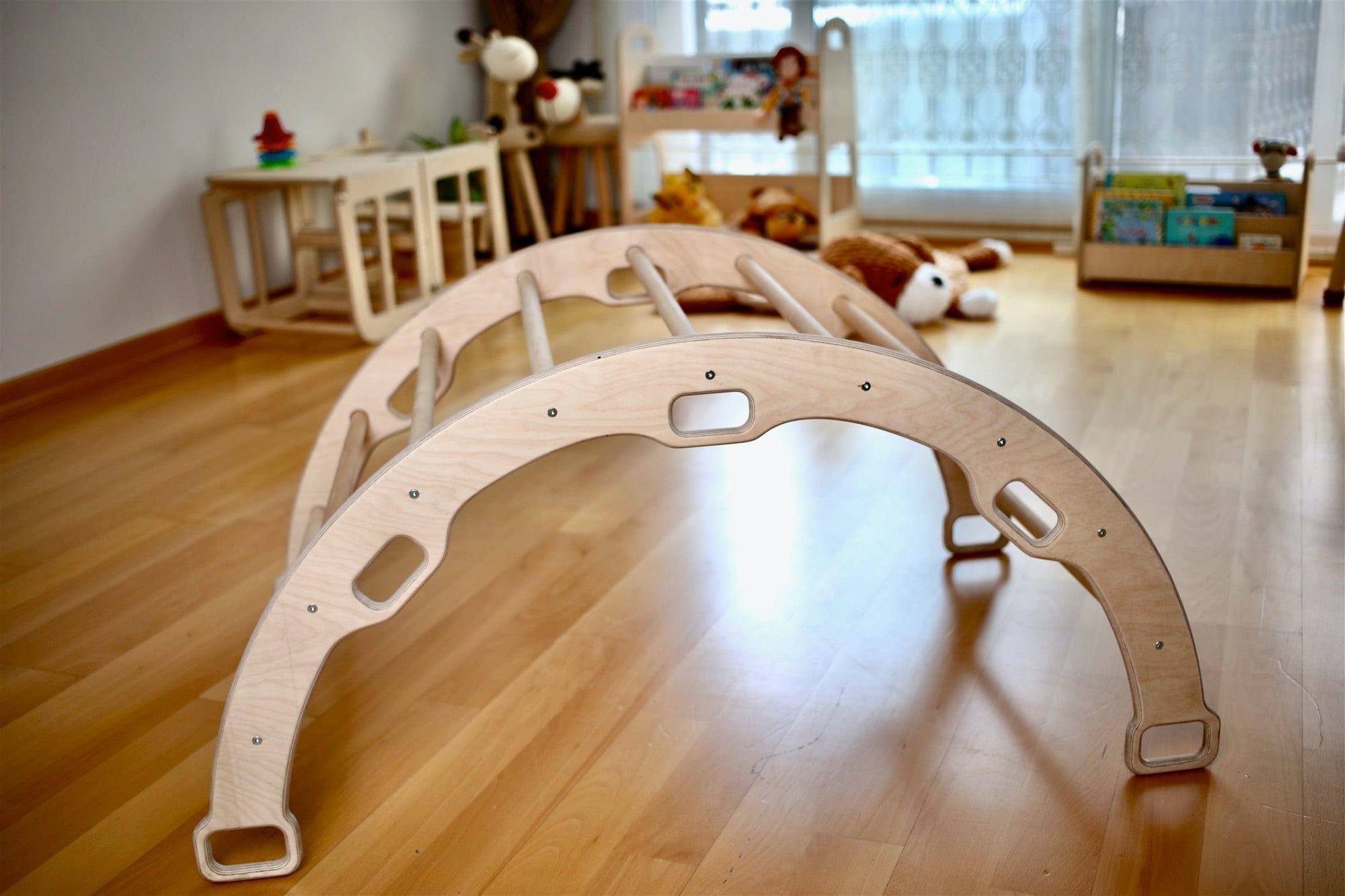 3 Pieces Climbing Set / Triangle - Arch - Ramp - VirtuousWares:Global