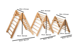 3 size Foldable Climbing Triangle - VirtuousWares:Global
