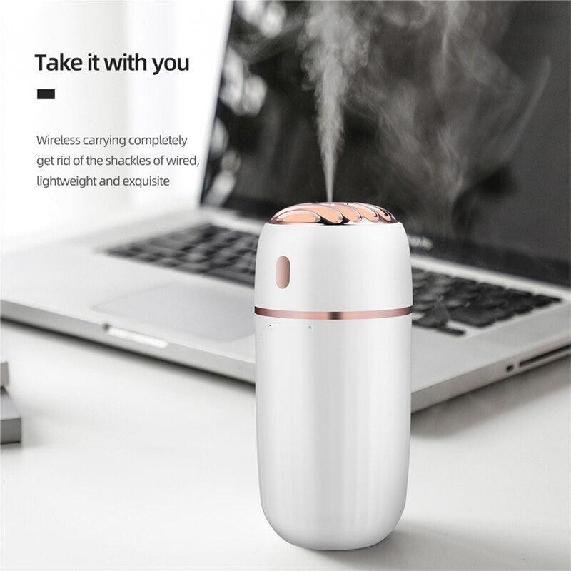 30Ml Wireless Aromatherapy Humidifier Essential Aroma Oil Diffuser - VirtuousWares:Global