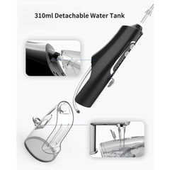 310ml Oral Irrigator Dental Portable Water Flosser USB Rechargeable 4 - VirtuousWares:Global