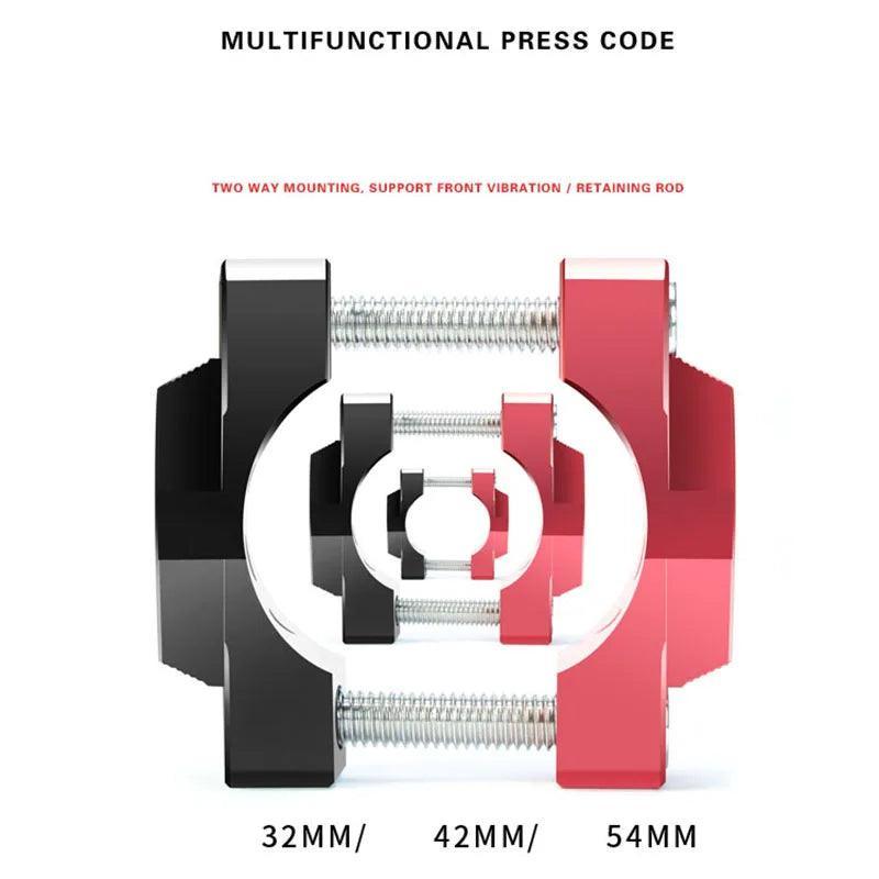 32mm/42mm/54mm Universal Motorcycle Handlebar Clamp Stent Bracket - VirtuousWares:Global