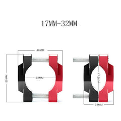 32mm/42mm/54mm Universal Motorcycle Handlebar Clamp Stent Bracket - VirtuousWares:Global