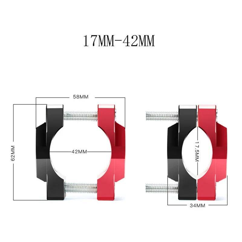 32mm/42mm/54mm Universal Motorcycle Handlebar Clamp Stent Bracket - VirtuousWares:Global
