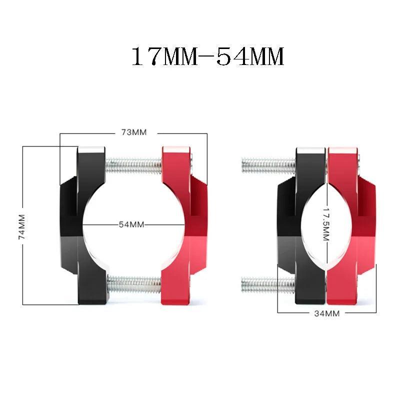 32mm/42mm/54mm Universal Motorcycle Handlebar Clamp Stent Bracket - VirtuousWares:Global