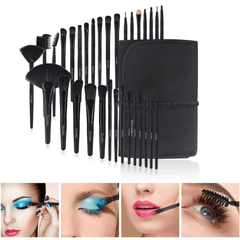 32pcs Facial Eye Shadow Eyeliner Foundation Makeup Brush Set - VirtuousWares:Global