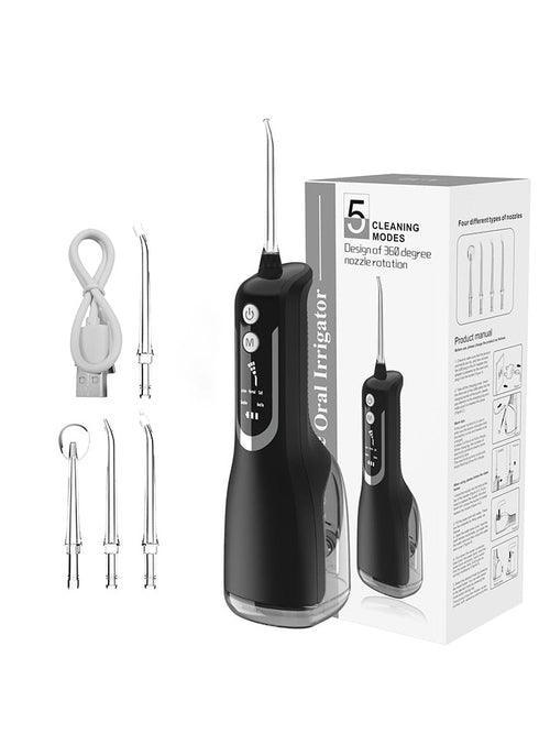 330ml Portable Oral Irrigator Dental Rechargeable Water Flosser 5 - VirtuousWares:Global