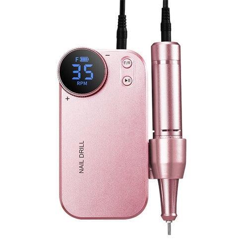 35000RPM Portable Electric Nail Drill Manicure Machine Acrylic Gel - VirtuousWares:Global