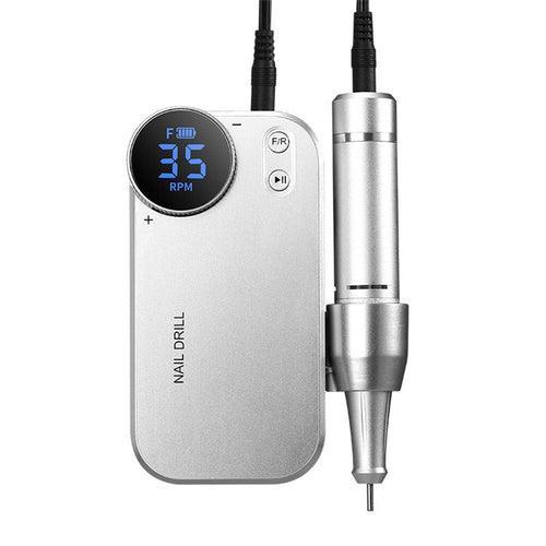 35000RPM Portable Electric Nail Drill Manicure Machine Acrylic Gel - VirtuousWares:Global