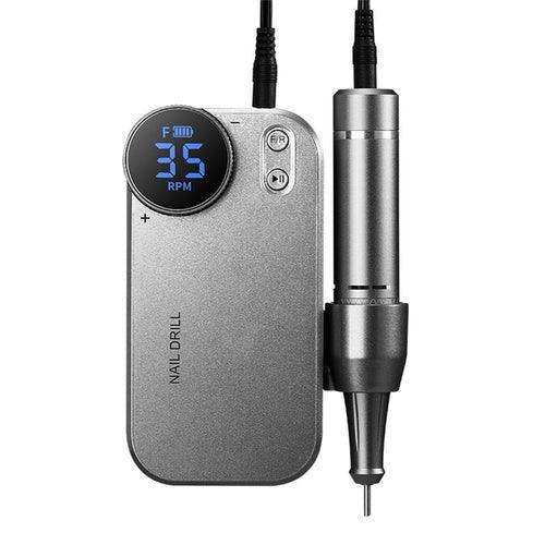 35000RPM Portable Electric Nail Drill Manicure Machine Acrylic Gel - VirtuousWares:Global
