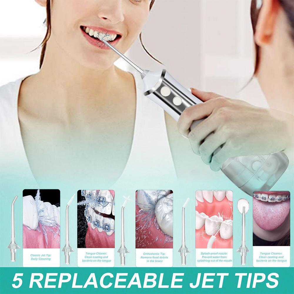 350ml Large Water Tank Dental Flushing Device USB Charging Irrigator - VirtuousWares:Global