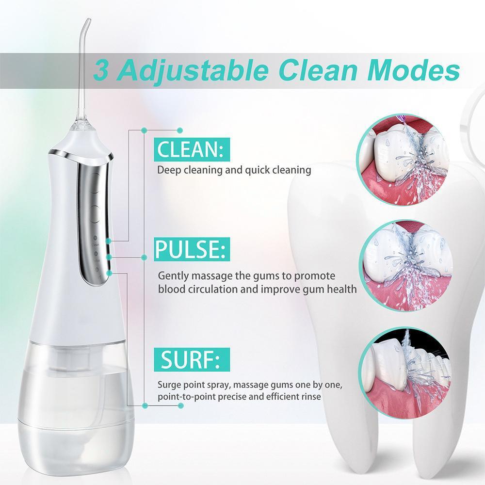 350ml Large Water Tank Dental Flushing Device USB Charging Irrigator - VirtuousWares:Global