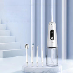 350ML Portable Electric Oral Irrigator Dental Water Flosser USB - VirtuousWares:Global