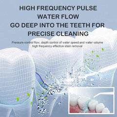 350ML Portable Electric Oral Irrigator Dental Water Flosser USB - VirtuousWares:Global