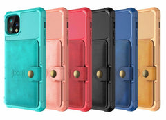 360 Protection Magnetic Leather Wallet Armor Case for iPhone - VirtuousWares:Global